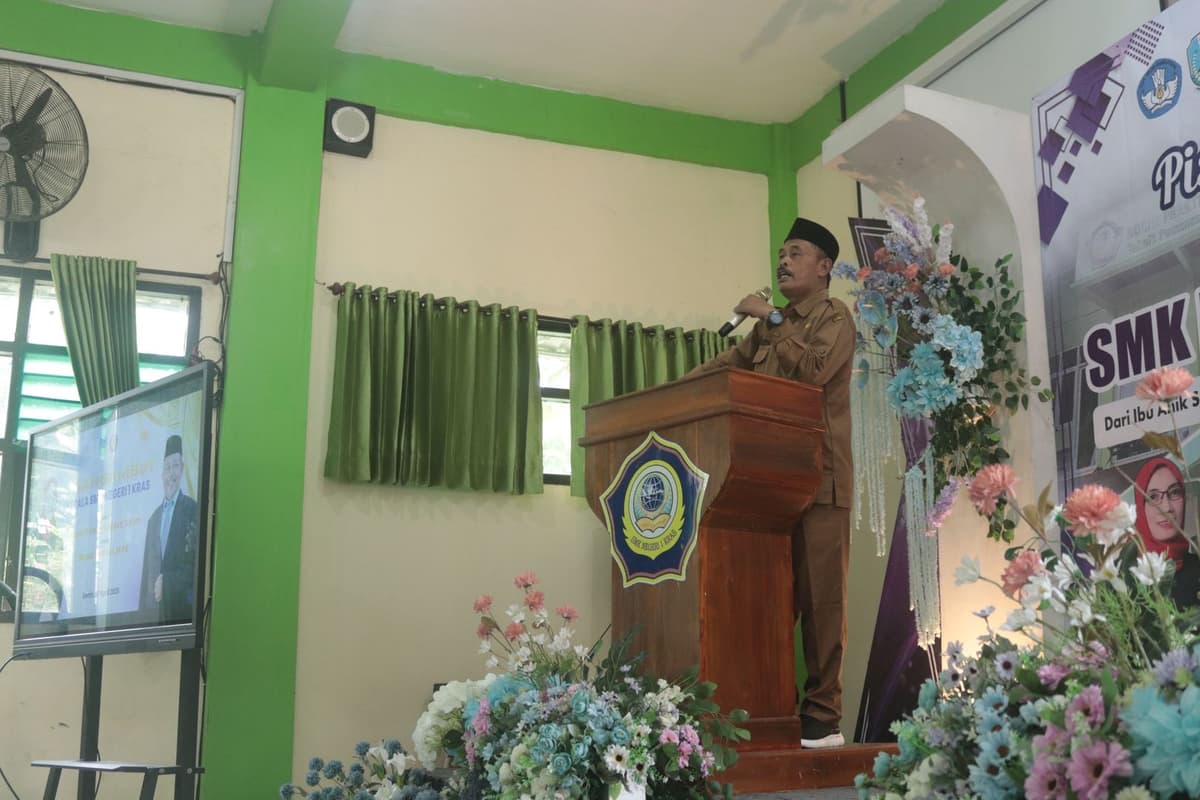 Pisah Sambut Kepala Sekolah SMKN 1 Kras